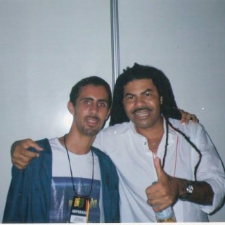 MARCONE SILVA E O REGGAEMAN LINO DE ALMEIDA NA PRIMEIRA EDIÇÃO DO REPUBLICA DO REGGAE